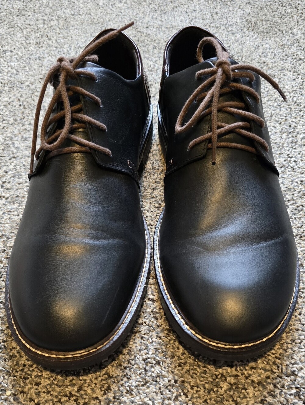 Naot Chief Men’s Black Walnut Leather Oxford Dress Shoes Size 13 - Picture 3 of 10